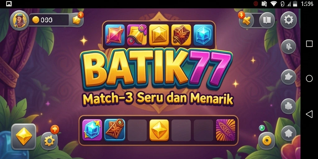 Tampilan screenshot <strong>BATIK77</strong> menunjukkan gameplay seru dan menantang.