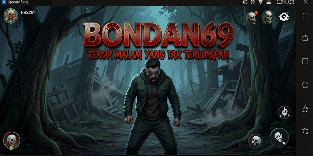 Screeenshot menampilkan gameplay mencekam dari BONDAN69.