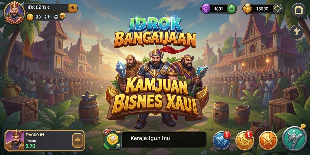 Gameplay menarik IDROK yang menghadirkan pengalaman Tycoon.