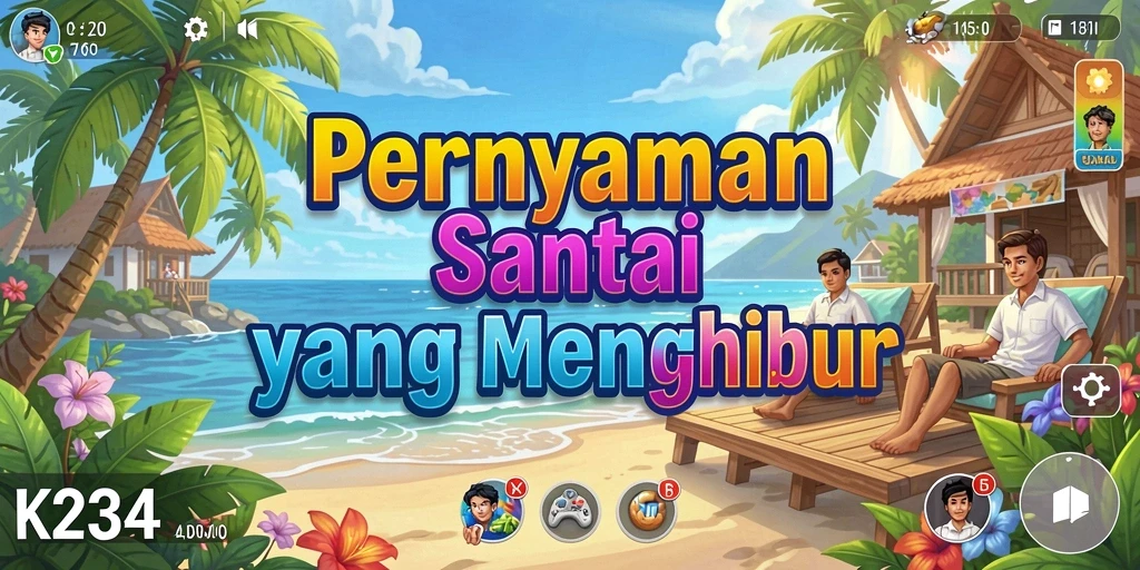 Tangkapan layar gameplay K234 yang menunjukkan keseruan bermain.