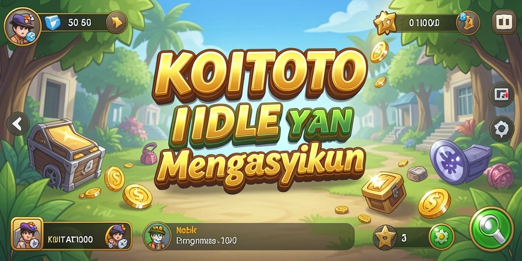 Screenshot KOITOTO menampilkan gameplay santai yang menarik dan interaktif.
