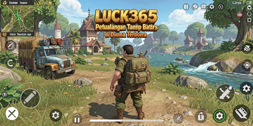 Gameplay LUCK365 yang penuh petualangan di dunia terbuka.