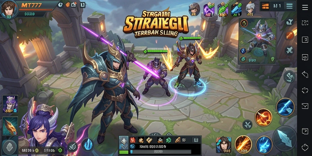 Screenshot gameplay MT777 menampilkan aksi strategi yang mendebarkan.