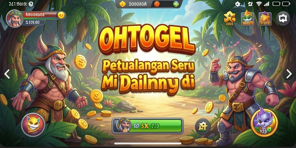 Screenshot gameplay OHTOGEL yang menunjukkan petualangan seru dan menantang.
