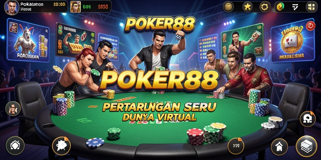 Tampilan gameplay seru dengan pertarungan mendebarkan.