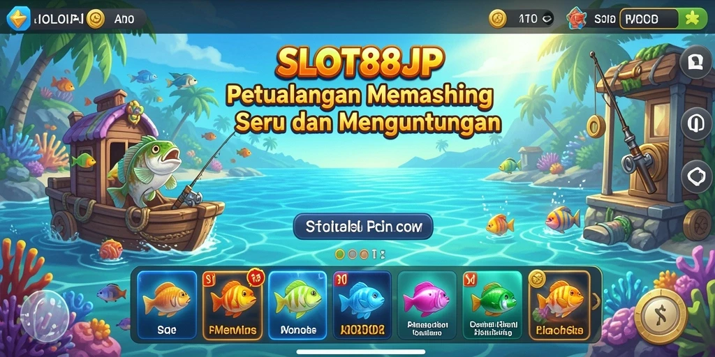 Tangkapan ikan besar dari gameplay SLOT88JP yang seru.