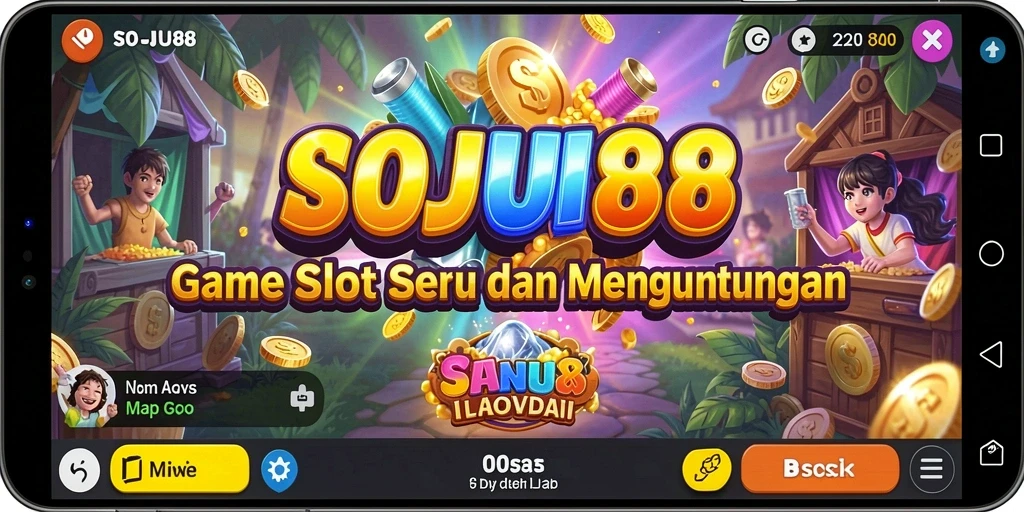 Tampilan menarik dari gameplay Slot di SOJU88.