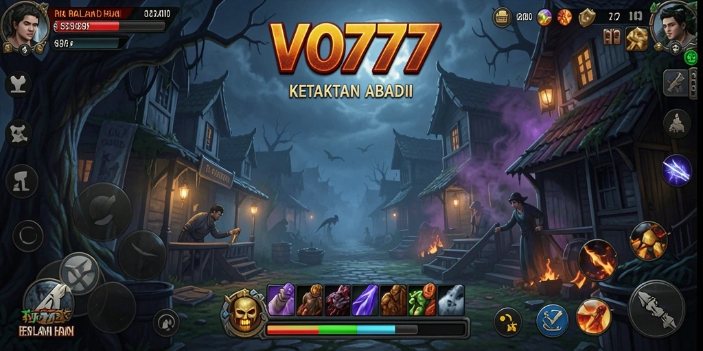Gambaran mendebarkan dari gameplay menyeramkan VO777.